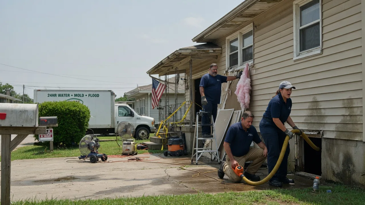 Water Damage Repair in Fence, WI near me